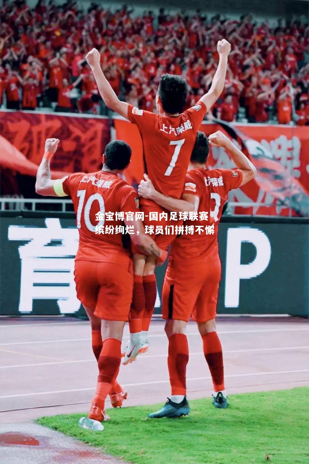 国内足球联赛缤纷绚烂，球员们拼搏不懈
