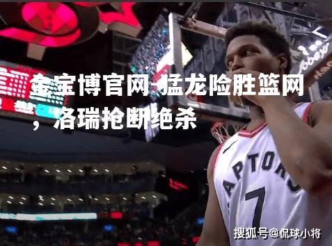 猛龙险胜篮网，洛瑞抢断绝杀