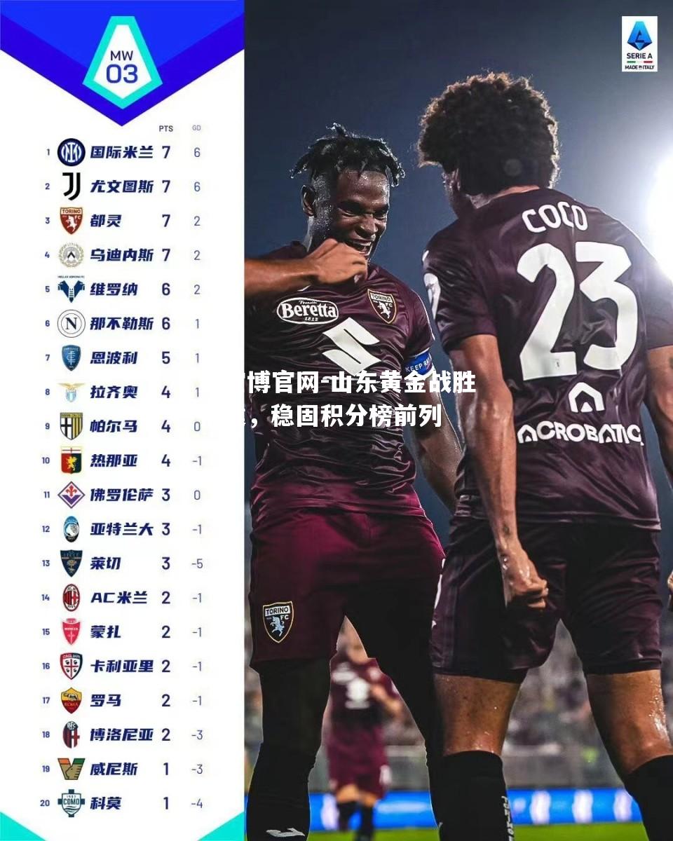 山东黄金战胜福建，稳固积分榜前列