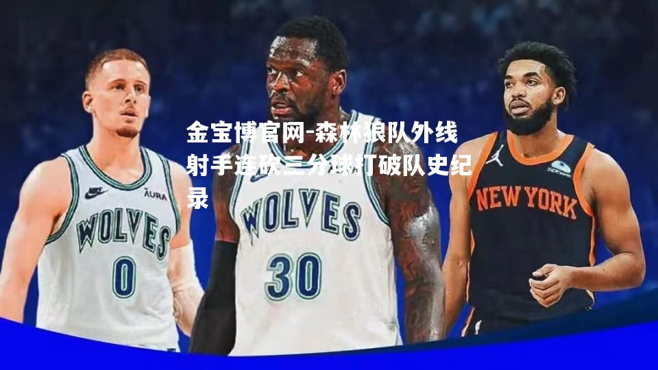森林狼队外线射手连砍三分球打破队史纪录