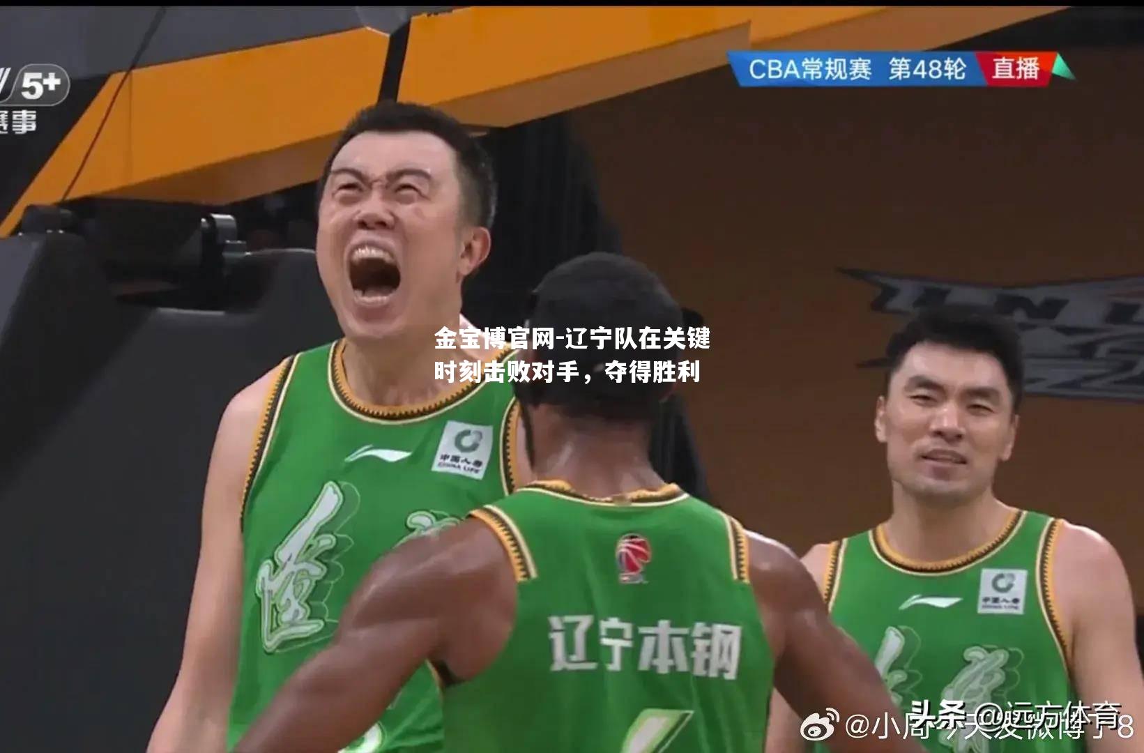 辽宁队在关键时刻击败对手，夺得胜利